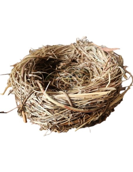 Hnízdo seno-proutí, průměr 15cm natur