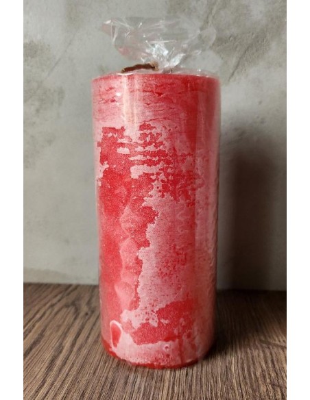 Svíčka Válec Natura 70/150 Červená