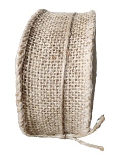 Stuha jutová 10m šíře 5cm, přírodní 2