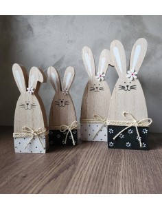 Dřevěný zajíček 2