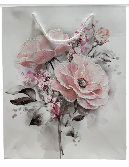 Dárková taška květy