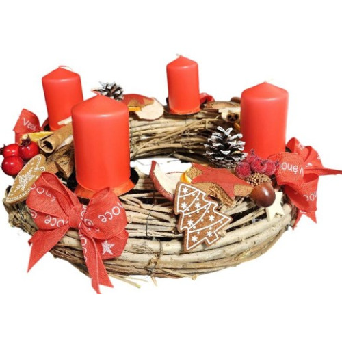 ADVENTNÍ VĚNEC- SKLÁDAČKA