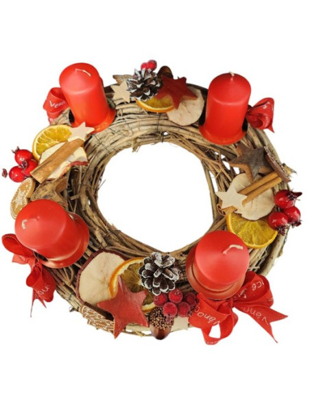 ADVENTNÍ VĚNEC- SKLÁDAČKA