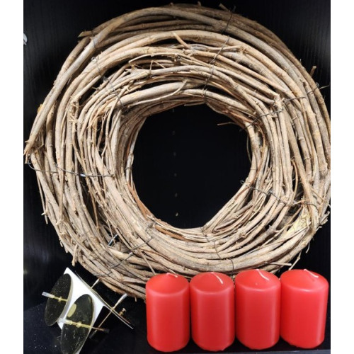 ADVENTNÍ VĚNEC- SKLÁDAČKA