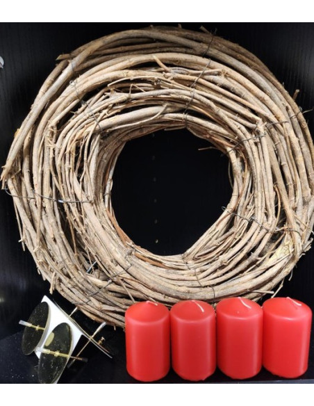 ADVENTNÍ VĚNEC- SKLÁDAČKA