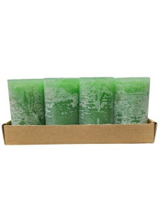 Adventní svíčky zelené sada, 4ks