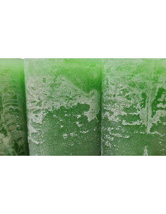 Adventní svíčky zelené sada, 4ks 2