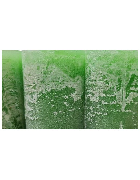 Adventní svíčky zelené sada, 4ks