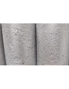 Adventní svíčky stříbrné se strukturou, sada 4ks 2