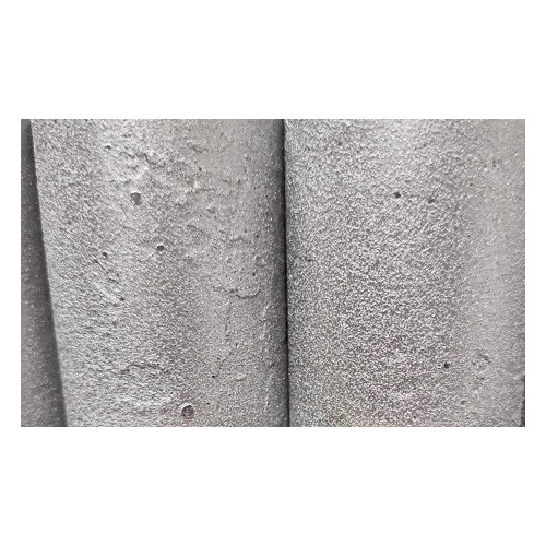 Adventní svíčky stříbrné se strukturou, sada 4ks