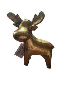 Sobík polyresin, zlatý 11,8 cm