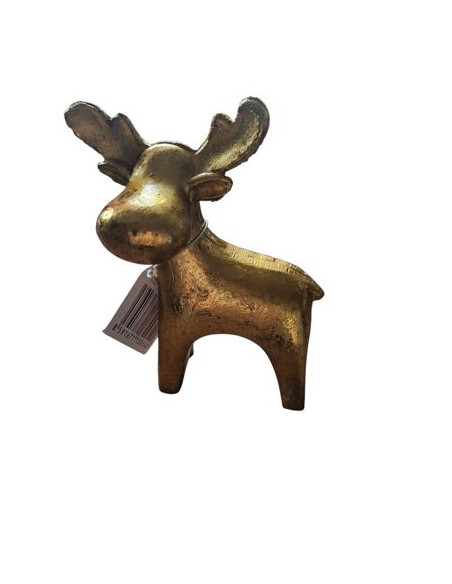 Sobík polyresin, zlatý 11,8 cm