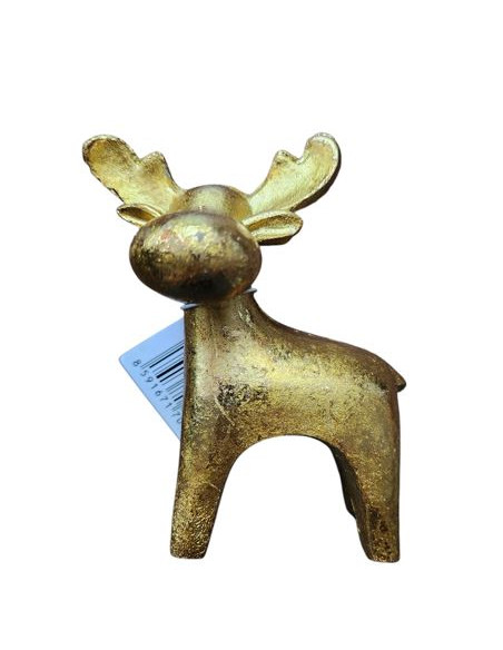 Sobík polyresin, zlatý 11,8 cm