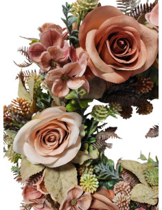 Věnec ve vintage barvách 2