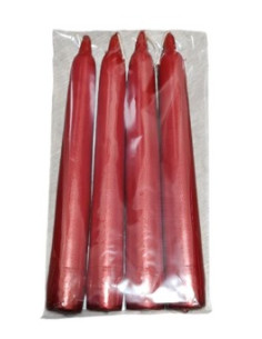 Svíčky metalické menší, průměr 2cm a výška 16cm 2