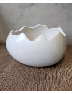 Skořápka obal bílá, velká