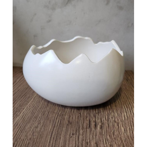 Skořápka obal bílá, velká