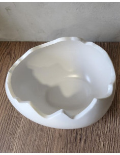 Skořápka obal bílá, velká 2