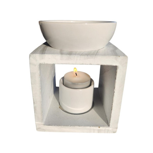 Aromalampa, vzhled mramor