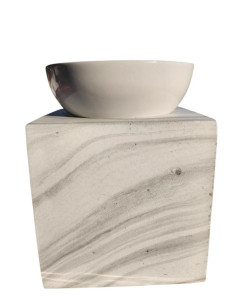 Aromalampa, vzhled mramor 2