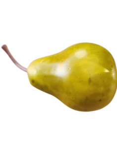 Hrušky na drátku, zelené, 6ks 2
