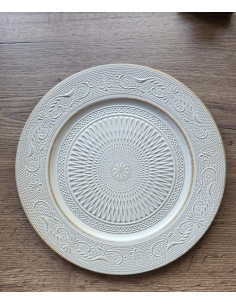 Dekorační talíř o průměru 33cm, plast