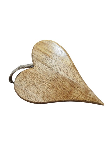 Dřevěné srdce- závěs